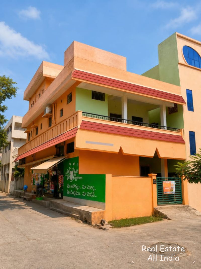G+1 + Pent HOUSE FOR SALE 70,000/-Rs Rents Available Leela Mahal Near Tirupati